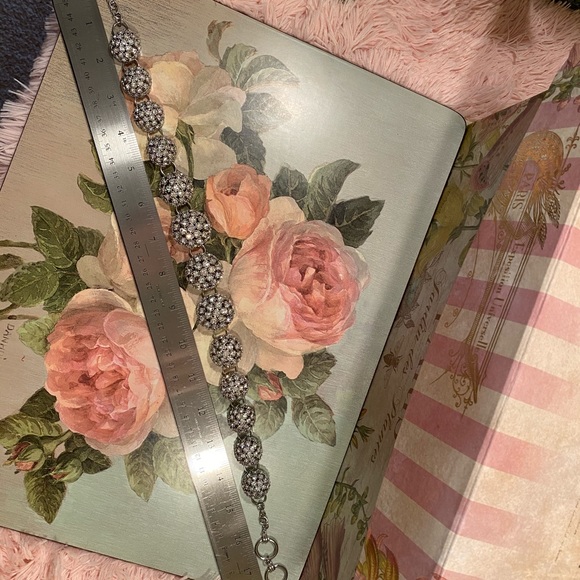 Crystal Dome Necklace with Extender - Picture 8 of 8